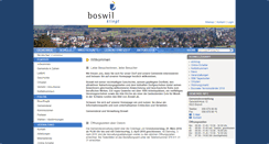 Desktop Screenshot of boswil.ch